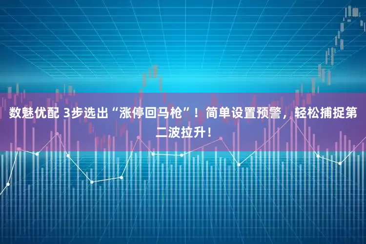 数魅优配 3步选出“涨停回马枪”！简单设置预警，轻松捕捉第二波拉升！